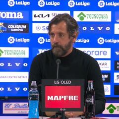Quique Sánchez Flores: "Hoy es un día para disfrutar"