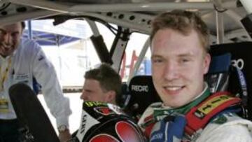 <b>ASPIRANTE A TODO. </b>Latvala luchará por ganar con su nuevo Ford.