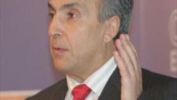 <B>DECIDIDO. </B>El nuevo presidente del COE quiere a Madrid en la lucha por los Juegos de 2016.