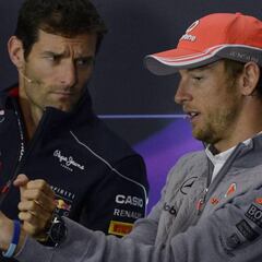 Webber y el regreso de Button en Mónaco: "¿A quién le importa?