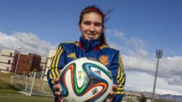 Mariona Caldentey, centrocampista de la Sub-19 y del Barcelona. 