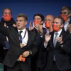 Laporta cumple dos años en un campo de minas