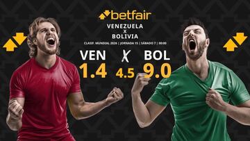 Venezuela vs. Bolivia: horario, dónde ver, pronósticos y clasificación