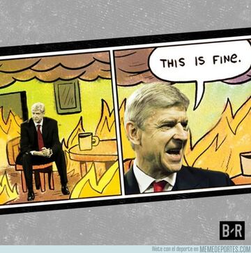 Los memes más divertidos de la carrera de Wenger