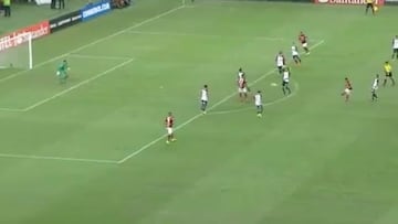 ¡Tremendo golazo del peruano Trauco ante San Lorenzo!