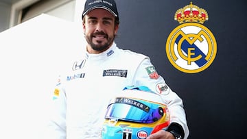 Fernando Alonso: Real Madrid fan nets memento of Cardiff win
