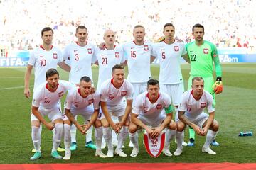 Once inicial de Polonia.