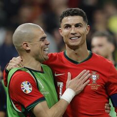 Cristiano Ronaldo dedica emotivas palabras a Pepe tras su retiro del fútbol