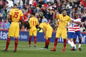 Sevilla go into the Champions League final game after a surprise loss to Granada.