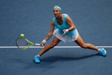 La rusa Svetlana Kuznetsova es una de las veteranas del circuito. 17 t¨ªtulos en su carrera donde se a?adieron este a?o los de Mosc¨² y Sidney.