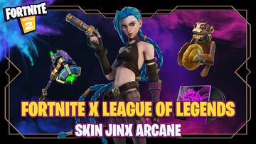 Jinx de League of Legends llega a Fortnite, &iquest;c&oacute;mo conseguir su skin?