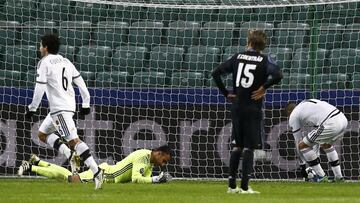 Falló ante Radovic. El punterazo del jugador del Legia sorprendió a Keylor Navas.
