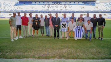 El Málaga reunió a todos los héroes de la Intertoto.