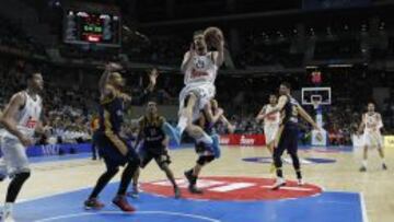 UN PORTENTO. Sergio Llull en un partido de la Euroliga ante el Alba de Berlín.