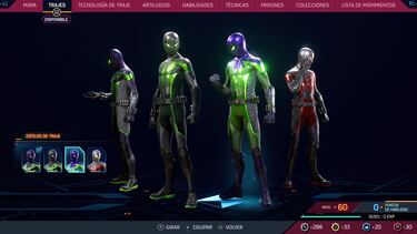 Trajes de Marvel's Spider-Man 2