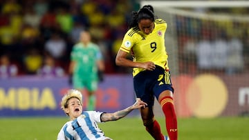 Mayra Ramírez, delantera de la Selección Colombia Femenina