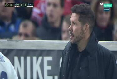 Así se originó la discusión entre Simeone y un Koke desquiciado