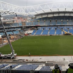 "Anoeta cumple la normativa de seguridad y el césped está bien"