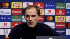 Coach of PSG Thomas Tuchel during the post-match press conference following the UEFA Champions League, round of 16, 1st leg football match between Borussia Dortmund and Paris Saint-Germain on February 18, 2020 at Signal Iduna Park in Dortmund, Germany - P