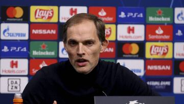 Coach of PSG Thomas Tuchel during the post-match press conference following the UEFA Champions League, round of 16, 1st leg football match between Borussia Dortmund and Paris Saint-Germain on February 18, 2020 at Signal Iduna Park in Dortmund, Germany - P