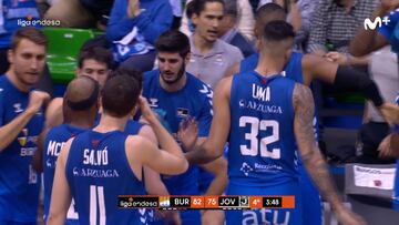 Resumen del San Pablo Burgos - Joventut de la Liga Endesa