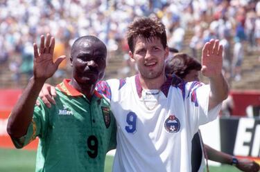 Roger Milla, el longevo goleador de la Copa del Mundo