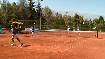 Así se vivió la primera jornada de la Copa RedSalud de Tenis