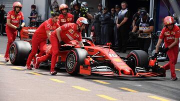 Charles Leclerc (Ferrari SF90). Mónaco, F1 2019.