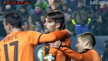 Resumen y goles del Osasuna - Eibar de la Copa del Rey
