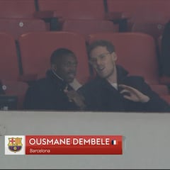 Escapada de Dembélé, aún lesionado, a Inglaterra