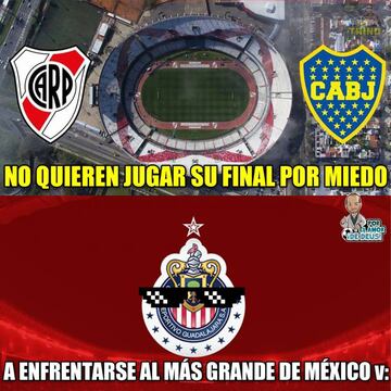 Los memes no perdonan el River Plate vs Boca Juniors