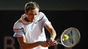 Medvedev, durante el ATP 500 de Hamburgo.