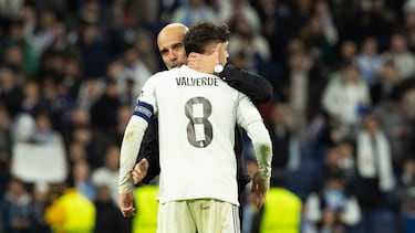 Guardiola: “Rüdiger merecía la segunda amarilla... pero el Bernabéu impone”