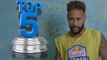 El top 5 de futbolistas no brasileños según Neymar