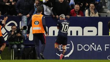 Yeremay festeja su gol.