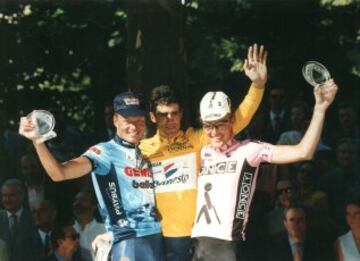 No era el primer ciclista en ganar su quinto Tour de Francia, pero s¨ª en hacerlo de manera consecutiva. Miguel Indurain, en 1995, logr¨® una haza?a que nadie, tras la suspensi¨®n de los t¨ªtulos de Lance Armstrong, ha podido igualar.