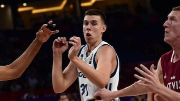 Vlatko Cancar, durante el último Eurobasket de 2017.
