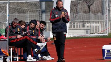 Pedro López, seleccionador Sub-19.