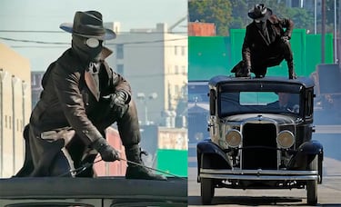 Primeras imágenes del traje de Spider-Man Noir de Nicolas Cage: más fiel al cómic imposible