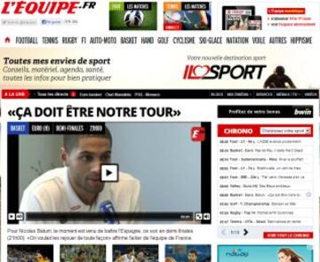 Portadas de la prensa extranjera