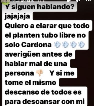 Edwin Cardona explica el porqué de su viaje