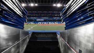 Con esta imagen de la salida al terreno de juego del Santiago Bernabéu y el lema "Saldremos del túnel", varios jugadores madridistas han lanzado un mensaje de optimismo.