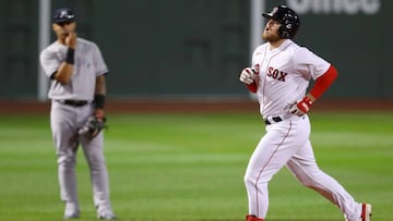 Los Yankees vinieron de atr&aacute;s para mantenerse invictos ante los Boston Red Sox, quienes buscan todav&iacute;a no irse barridos en la temporada por el archirrival.