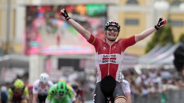 Greipel ganó al sprint.
