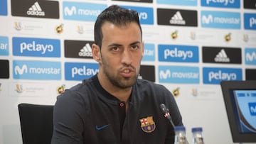 FUTBOL
Rueda de Prensa de Sergio Busquets
Previa al partido de vuelta de Supercopa frente al Real Madrid
FC Barcelona
FOTO: Rodolfo Molina