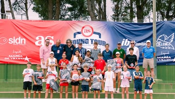 Entrega de premios del AS Young Tour Club de Tenis.