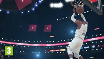 NBA 2K18 tambi¨¦n celebra el All-Star: ?espectacular tr¨¢iler!