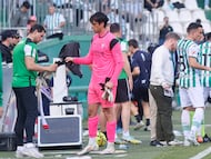 Iker Álvarez antes de reaparecer ante el Sanse