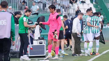 Iker Álvarez antes de reaparecer ante el Sanse