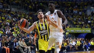 De Colo, durante el partido